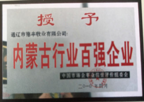 德豐企業榮譽一